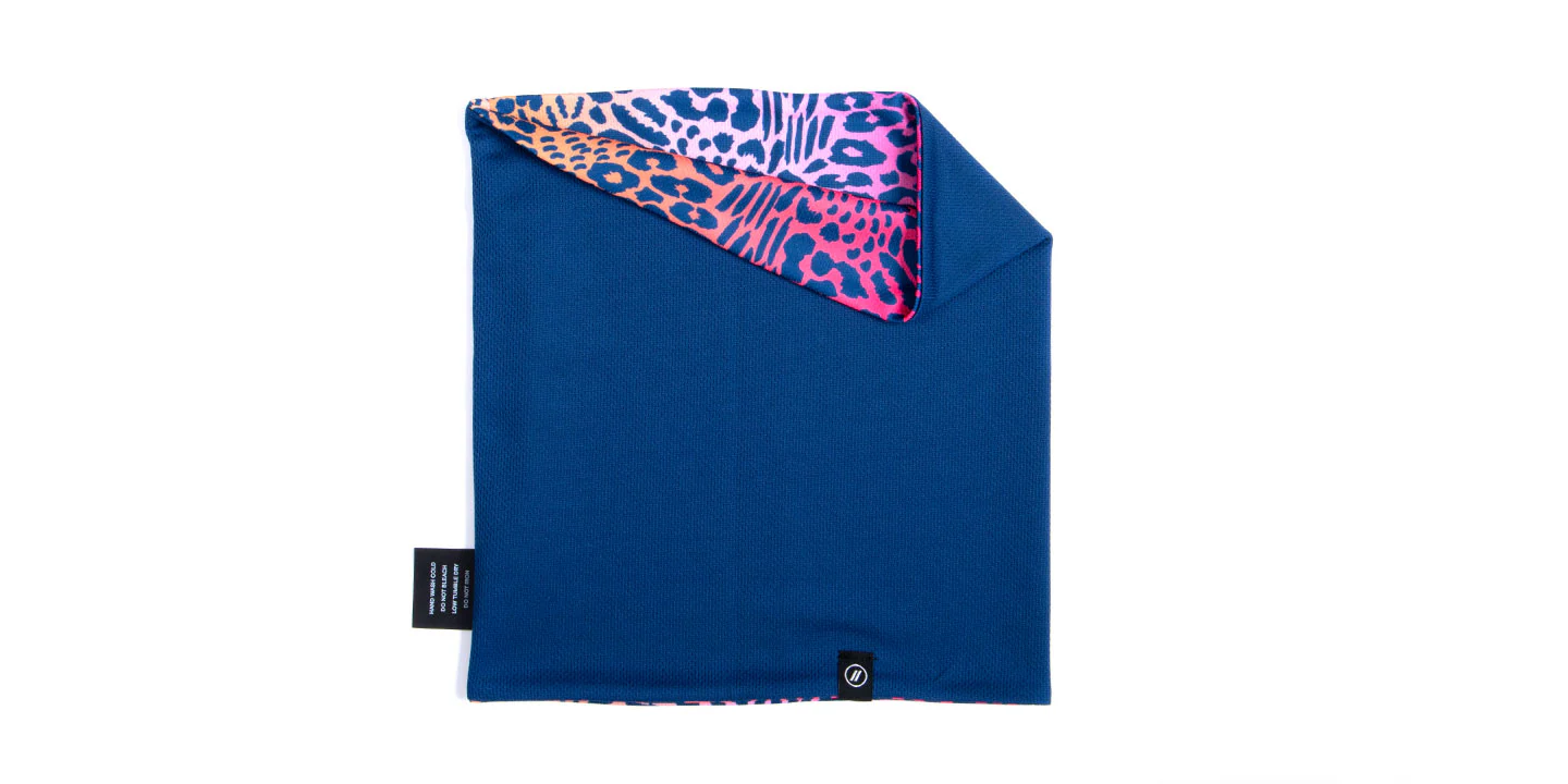 Cheetah/Navy Neck Gaiter - Image 3