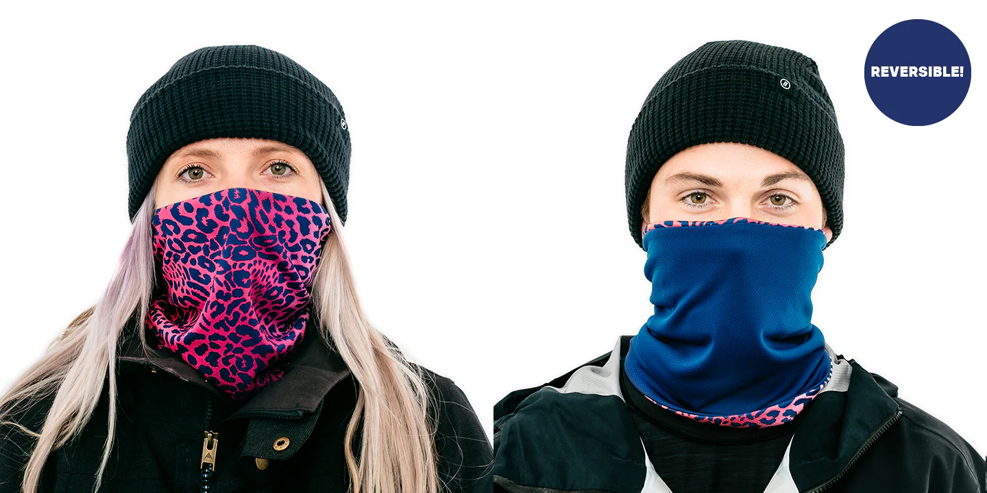 Cheetah/Navy Neck Gaiter - Image 4